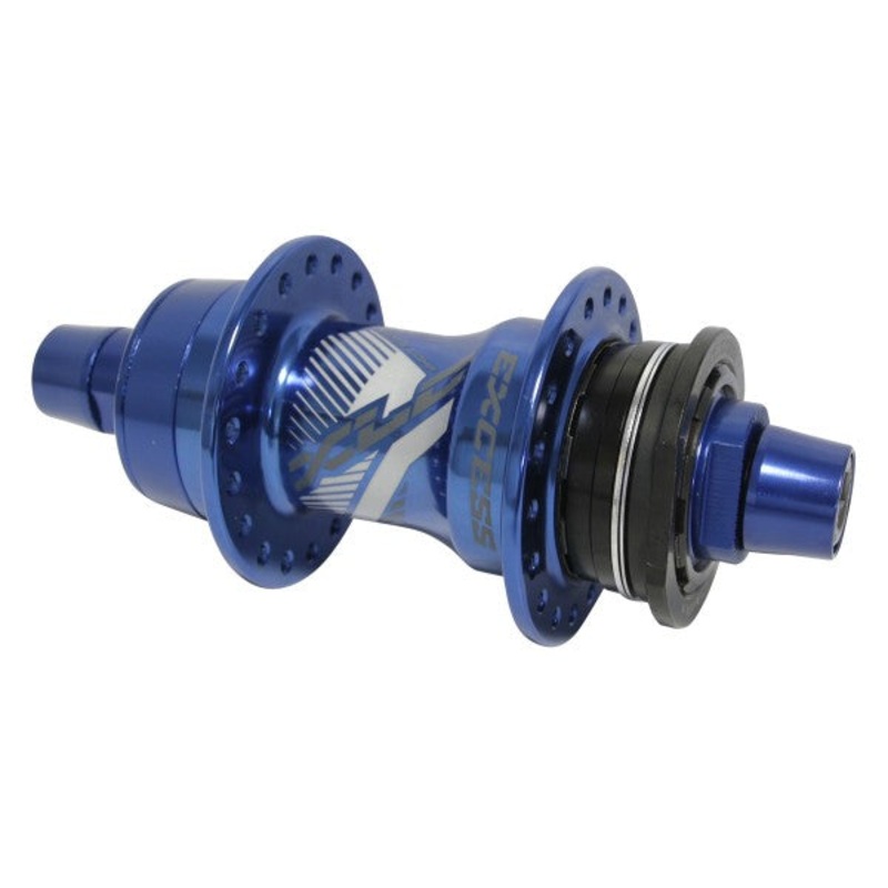 Excess Pro 36h P3x1 R24 Rear Hub Blue