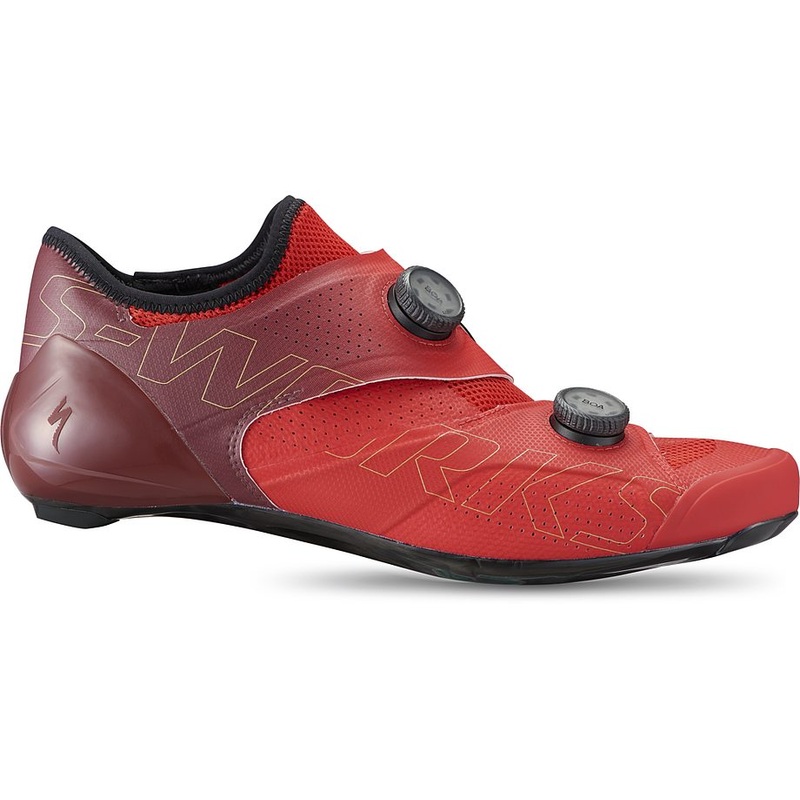 Specialized S-Works ares rd shoe flo red/maroon 48