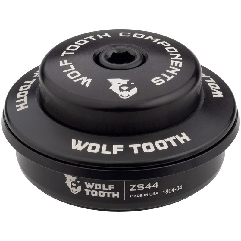 Wolf Tooth Premium Headset – ZS44/28.6 Upper, 6mm Stack, Black