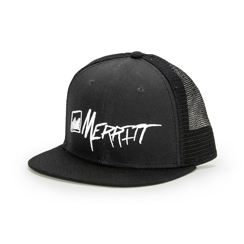 MERRITT BILLY BOB TRUCKER HAT Black