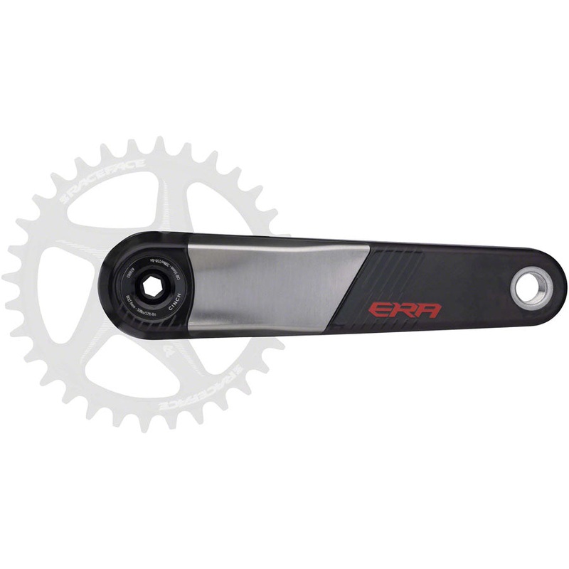 RaceFace Era Crankset – 165mm, Direct Mount, 136mm Spindle with CINCH Interface, Carbon, Red