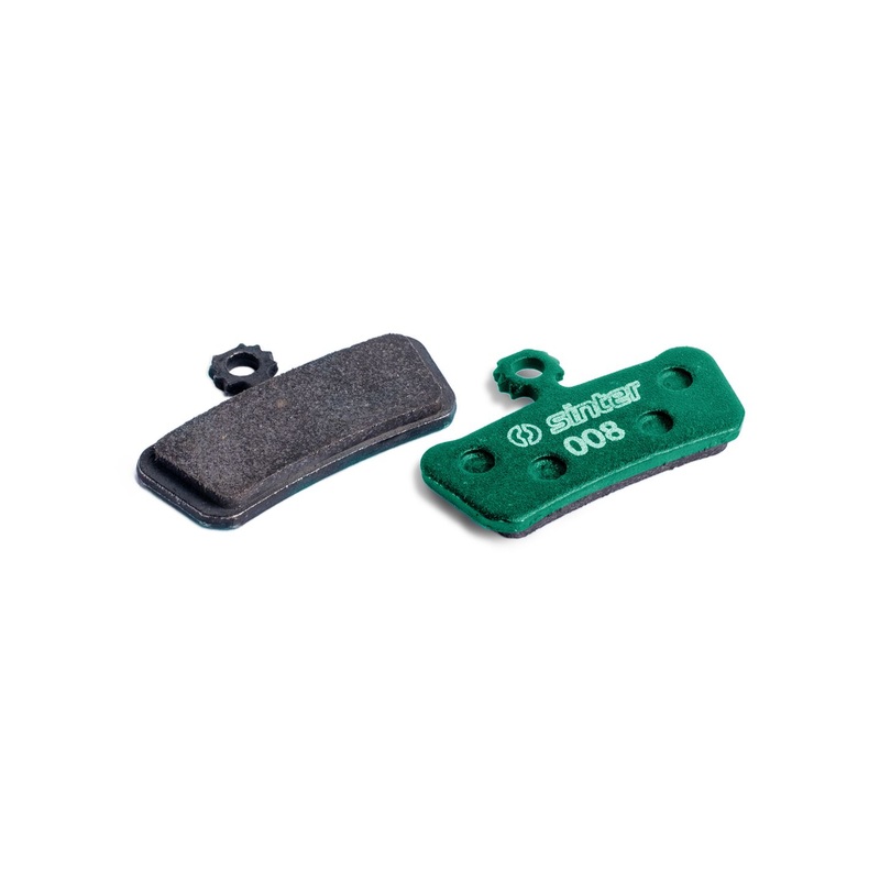 Brake Pad Sinter Disc s2032 Compound 008 SRAM Green Pair