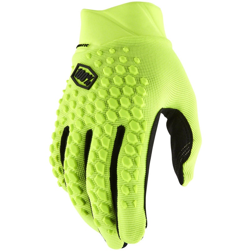 100% Geomatic Gloves – Flourescent Yellow, Full Finger, Men’s, X-Large