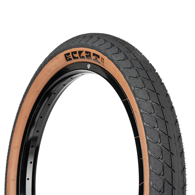 Eclat, Morrow, 20”x2.40, Wire Tanwall bmx tire 20×2.40