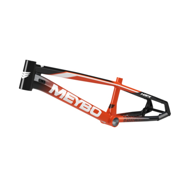 Meybo HSX Alloy BMX Race Frame-Orange/Black/White Expert XL