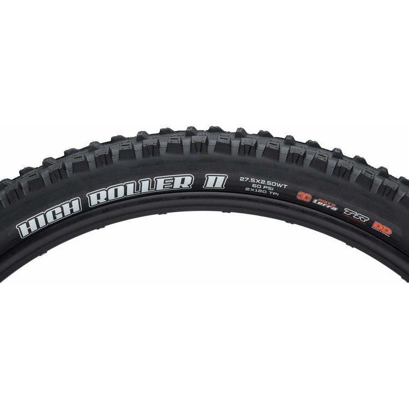 Highroller II Tire – 27.5 x 2.6, Tubeless, Dual, EXO, Wide Trail 27.5 x 2.6″