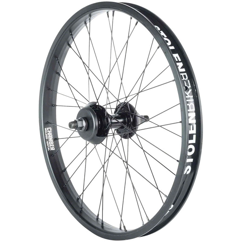 Stolen Rampage Pro Rear Wheel – 20″, 14 x 110mm, Rim Brake, Cassette, Black, 9T RHD