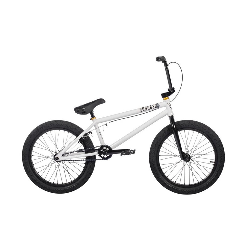 Subrosa Tiro 20.5″TT BMX Freestyle Bike-White
