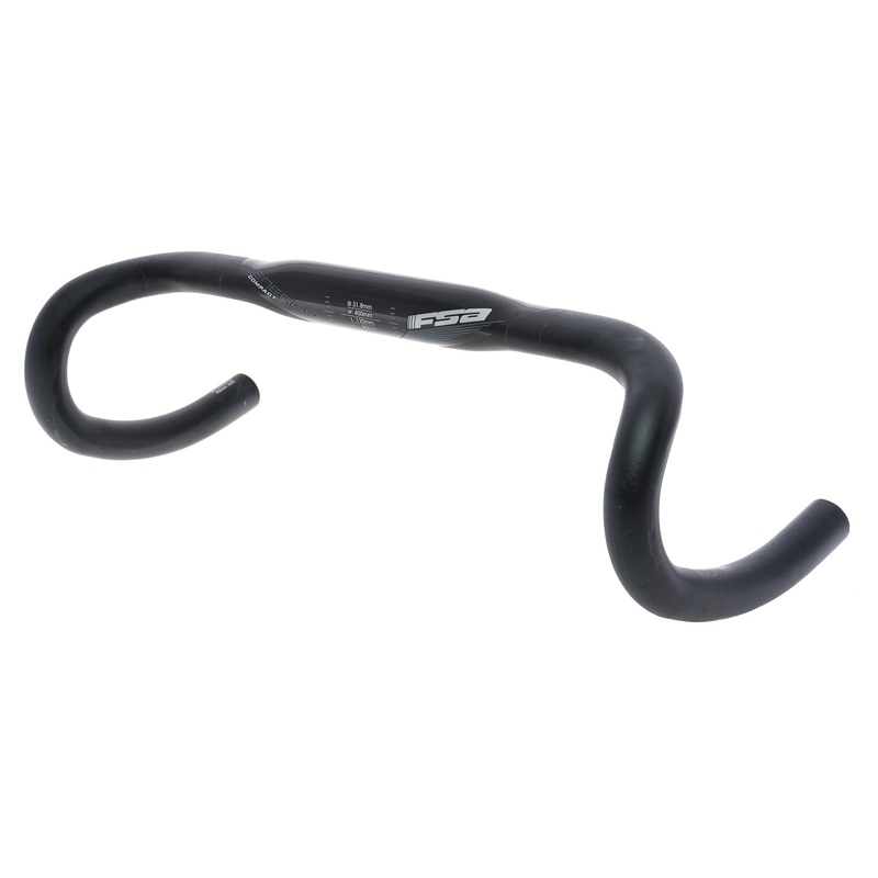 FSA Energy Compact Handlebar 31.8mm x 40cm Aluminum Black